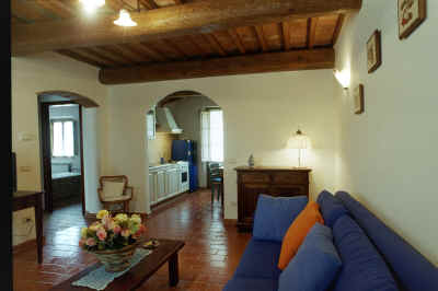 Veduta interno di un'appartamento.